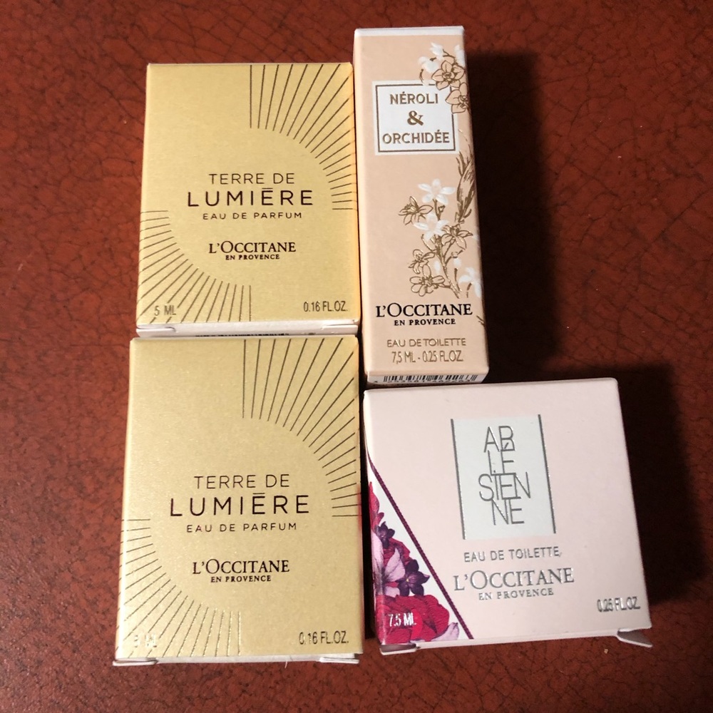 Loccitane 4 mini bundle perfumes - Picture 2 of 2
